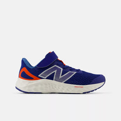 New Balance Fresh Foam Arishi v4 Bungee Lace with Top Strap. blue