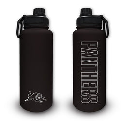 Panthers NRL Stainless Steel Drink Bottle 960ml.