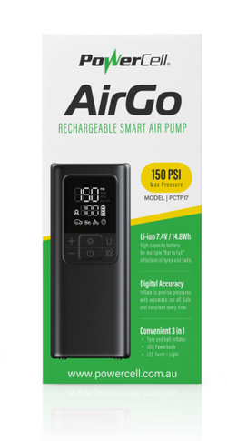 Powercell AirGo - Smart 14.8Wh Rechargeable Inflator