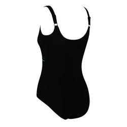 Zoggs Adjustable Macmasters Scoopback Swimsuit.  Prism Geo
