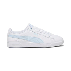 Puma Vikky v3 Leather Sneaker. Womens. white icy blue SPORTFIRST NAMBUCCA