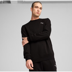 Puma Essentials Crew Fleece. Mens. black