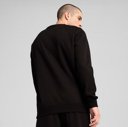 Puma Essentials Crew Fleece. Mens. black