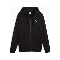Puma Essentials Fleece Full Zip Hoodie. Mens. black