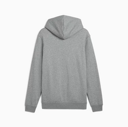 Puma Essentials Fleece Full Zip Hoodie. Mens. medium gray heather