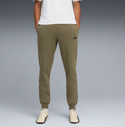 Puma Essentials No. 1 Logo Sweatpants. Mens. loden green