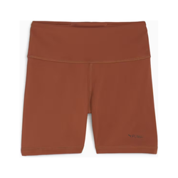 PUMA FIT High Waist 5" Shorts. Womens. teak