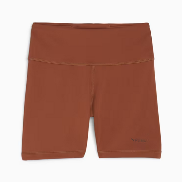 Puma shorts womens brown on sale