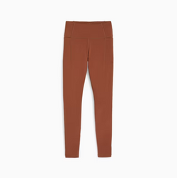 PUMA FIT High Waist Tights, Full Length. Womens. teak.