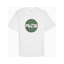 Puma GRAPHICS Circular Tee. Mens. white