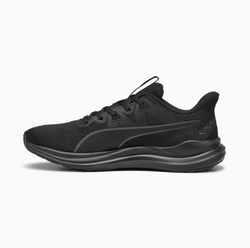 Puma Reflect Lite Running Shoes. Unisex. black/dark gray