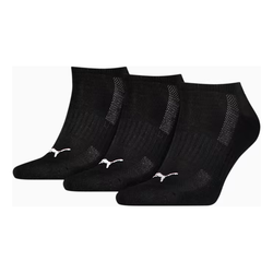 Puma Cushioned Sneaker Socks 3 pack. black