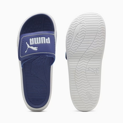 Puma SoftridePro 24 V Slides. blue crystal/white
