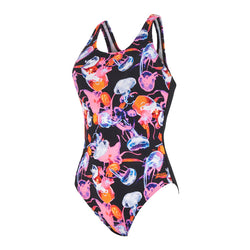 Zoggs SEA FLOWERS ACTIONBACK ONE PIECE SWIMSUIT. Womens - SPORTFIRST NAMBUCCA