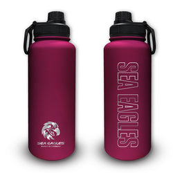 Sea Eagles NRL Stainless Steel Drink Bottle 960ml.