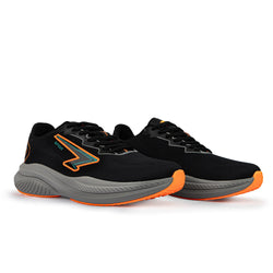 Sfida Brazen Mens Runner - black/orange/teal