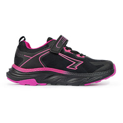 Sfida Dash Girls Runner - Black/Fuchsia V Strap