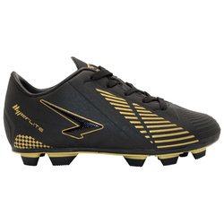 Sfida Vector Football Boot. Junior. Wide fit. black/gold