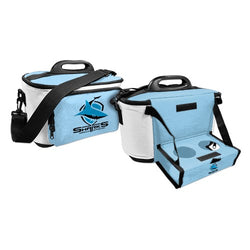 SHARKS NRL COOLER BAG WITH TRAY