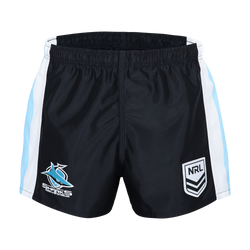 Sharks NRL Supporter Shorts. Mens