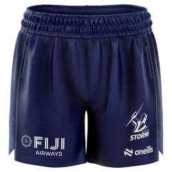 Melbourne Storm 2025 Training Shorts. Mens.