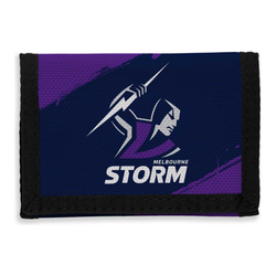 Storm NRL Velcro Wallet