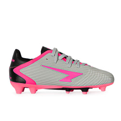 Sfida Viper Junior Football Boot. grey/pink
