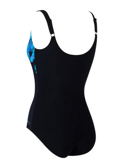Zoggs Womens Mystic Adjustable Scoopback Swimsuit
