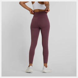 New Balance Harmony High Rise Legging 25". Womens. faded plum