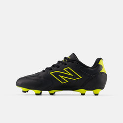 New Balance 442 Team FG V3. Junior. black/punch yellow