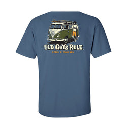 Old Guys Rule. Stand by Your Van. T-Shirt. Indigo - SPORTFIRST NAMBUCCA