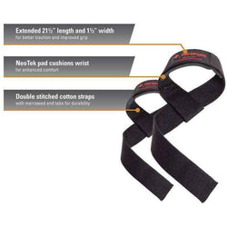 Harbinger Padded Cotton Lifting Straps