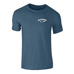 Old Guys Rule. Bucket List. T-Shirt. Stone Blue - SPORTFIRST NAMBUCCA