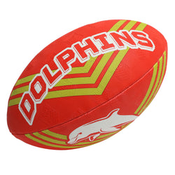 Dolphins NRL Mini Supporter Ball. 11" - SPORTFIRST NAMBUCCA