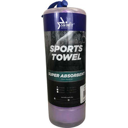 SWIMFIT SPORTS TOWEL – SMALL 55 X 36CM, Purple - SPORTFIRST NAMBUCCA