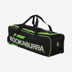 Kookaburra PRO 5.0 WHEELIE BAG. Black/Lime - SPORTFIRST NAMBUCCA