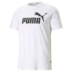 Puma ESSENTIALS LOGO TEE. Mens. white - SPORTFIRST NAMBUCCA