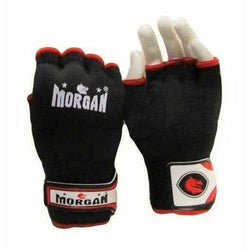 Morgan Elasticated Easy Hand Wraps. Black.