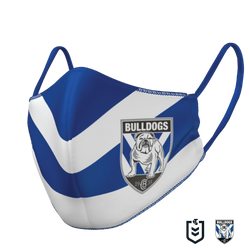 Canterbury Bulldogs NRL Face Mask - SPORTFIRST NAMBUCCA