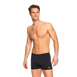 Zoggs Cottesloe Hip Racer, Mens. Black.