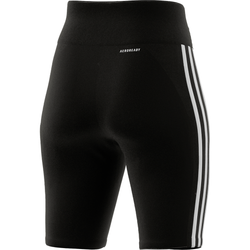 Adidas 3 Stripe Short Tight. Womens. black/white - SPORTFIRST NAMBUCCA