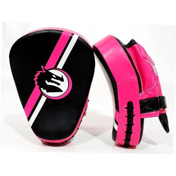 Morgan V2 Classic All Purpose Pre-Bent Focus Pads. black/pink - SPORTFIRST NAMBUCCA