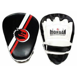 Morgan V2 Classic All Purpose Pre-Bent Focus Pads. black/white - SPORTFIRST NAMBUCCA
