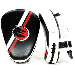 Morgan V2 Classic All Purpose Pre-Bent Focus Pads. black/white - SPORTFIRST NAMBUCCA
