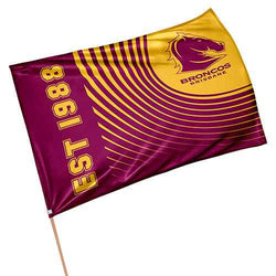 Broncos NRL Game Day flag