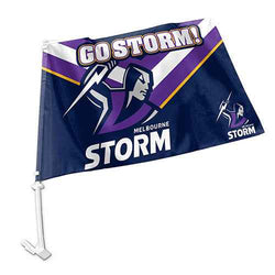 Storm NRL Car Flag