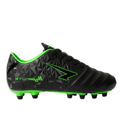 Sfida Prism Adults Football Boots. black/green - SPORTFIRST NAMBUCCA