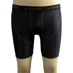 Sfida Compression Shorts, Boys. Black.
