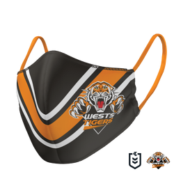 Wests Tigers NRL Face Mask - SPORTFIRST NAMBUCCA