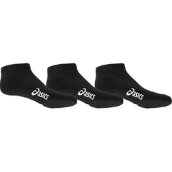 Asics Pace Sock. Low. Solid Black. 3pk 4-8 - SPORTFIRST NAMBUCCA